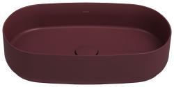 İsvea ColorISVEA Infinity Tezgah Üstü Lavabo 55 cm Rustik Bordo
