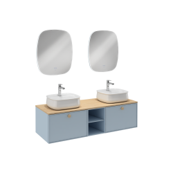 İsvea Mondo Tek Çekmeceli Lavabo Ünitesi Turkuaz 150 cm