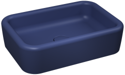 İsvea ColorISVEA Curvo Tezgah Üstü Lavabo 60cm Isvea Mavisi 60 cm