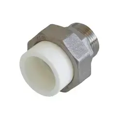 Kalde PP-R Oynar Başlı Rakor Erkek 25 mm x 1/2"
