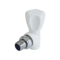 Kalde PP-R Radyatör Vana Dirsekli 25 mm x 1/2" Küresel