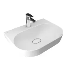 Çanakkale Seramik Zero 2.0 Oval Lavabo Mat Beyaz 60x45