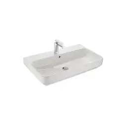 Çanakkale Seramik Fold Pro Tezgah Üstü Etajerli Lavabo 80x48