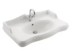 Çanakkale Seramik Victorian Etajerli Lavabo 90x56 3 Armatür Delikli