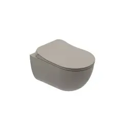 Çanakkale Seramik Zero 2.0 Smart Asma Klozet + Ultra Slim Kapak Mat Vizon