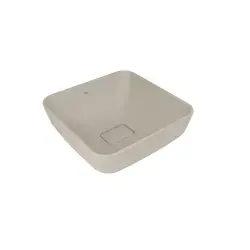 Çanakkale Seramik Zero 2.0 Kare Çanak Lavabo Mat Vizon 40x40