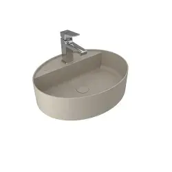Çanakkale Seramik Smartedge Oval Lavabo Mat Vizon 40x50