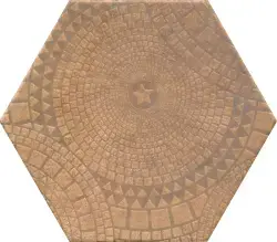 Çanakkale Seramik Hexagon Mat Heritage Dekor