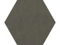 Çanakkale Seramik Hexagon Mat Siyah Yer Karosu