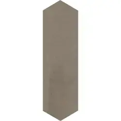 Çanakkale Seramik Hexagon Mat Taupe Yer Karosu