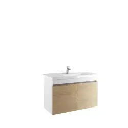 Çanakkale Seramik Optimum Lavabo Dolabı Beyaz Meşe 100