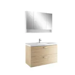 Çanakkale Seramik Noa Lavabo Dolabı Meşe 100