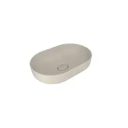 Çanakkale Seramik Zero 2.0 Oval Çanak Lavabo Mat Vizon 60x40