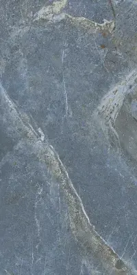Çanakkale Seramik Salvia Mavi Parlak Duvar Karosu