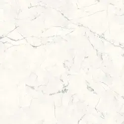 Çanakkale Seramik 59x59 Invisible Marble Beyaz Parlak Porselen Karo