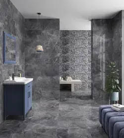 Çanakkale Seramik 40x120 Asteya Antrasit Mat Duvar Karosu