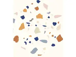 Çanakkale Seramik 17,5x20 Miniatile Mat Kids Joy Terrazzo Sırlı Granit