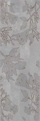 Çanakkale Seramik 40x120 Cment Mat Kil 3 Modül Floral Dekor