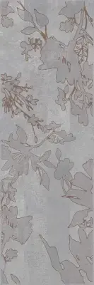 Çanakkale Seramik 40x120 Cment Mat Kil 3 Modül Floral Dekor