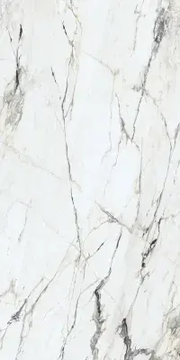 Çanakkale Seramik 160x320 Calacatta Capraia Model B Parlak Kalesinterflex Porselen Plaka