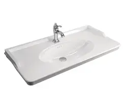 Çanakkale Seramik Artdeco Etajerli Lavabo 100x50