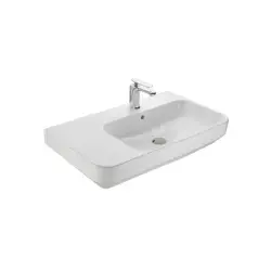 Çanakkale Seramik Fold Pro Etajerli Lavabo 80x48 3 Armatür Delikli