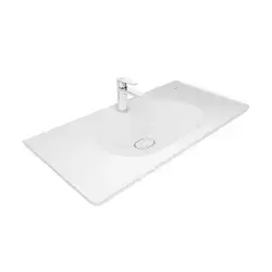 Çanakkale Seramik Zero 2.0 Etajerli Lavabo Beyaz 100x50