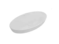 Çanakkale Seramik Dove 2.0 Oval Çanak Lavabo Beyaz 70x40