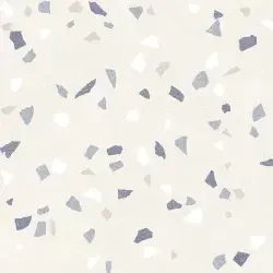 Çanakkale Seramik 59x59 Terrazo Macro Beyaz Mat Sırlı Granit