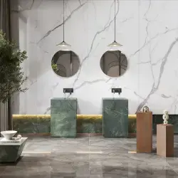 Çanakkale Seramik 120x280 Calacatta Unique Module B Parlak Porselen Karo