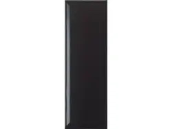 Çanakkale Seramik 10x30 Miniatile Siyah Parlak Avenue Duvar Karosu