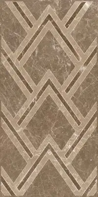 Çanakkale Seramik 40x80 Adore Kahve Parlak Dekor