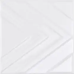 Çanakkale Seramik 20x20 Formart Beyaz Parlak Vanity Dekor