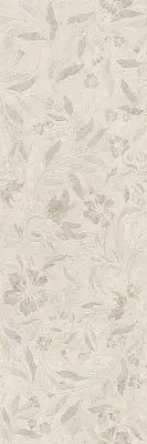 Çanakkale Seramik 40x120 Arte Calcario Bej Floral Dekor