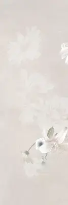 Çanakkale Seramik 40x120 Romantica Gri Mat Rose 3 Modül Dekor