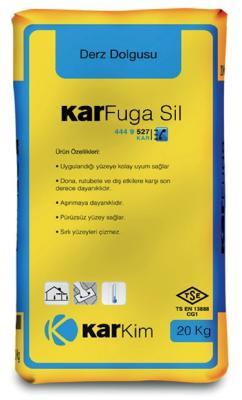 Karkim Kar Fuga Sil Silikon Katkılı Esnek Derz Dolgu CG2WA 20 kg