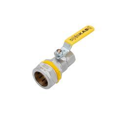 KAS Kastak Rakorlu Doğalgaz Vanası Kilitli DN 25 3/4"