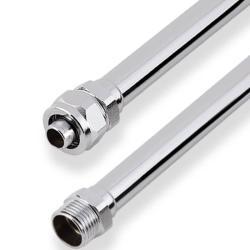 KAS Radyatör Bağlantı Borusu Düz Rakorlu 1/2" 16x2 Pex-B 50 cm