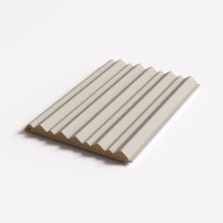 KASTAMONU ENTEGRE Trian B WPD02 Sisli Krem 186x2800x18 mm Duvar Profili