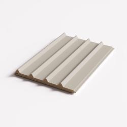 KASTAMONU ENTEGRE Wave B WPD02 Sisli Krem 186x2800x18 mm Duvar Profili