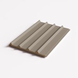 KASTAMONU ENTEGRE Wave B WPD03 Dumanlı Ametist 186x2800x18 mm Duvar Profili