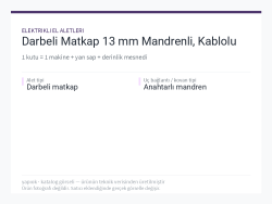 Darbeli Matkap 13 mm Mandrenli, Kablolu