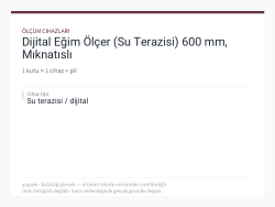 Dijital Eğim Ölçer (Su Terazisi) 600 mm, Mıknatıslı