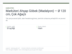 Marküteri Ahşap Göbek (Madalyon) — Ø 120 cm, Çok Ağaçlı