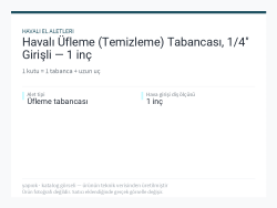 Havalı Üfleme (Temizleme) Tabancası, 1/4" Girişli — 1 inç