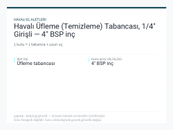 Havalı Üfleme (Temizleme) Tabancası, 1/4" Girişli — 4" BSP inç