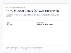 PPRC Füzyon Dirsek 90° Ø25 mm PN20