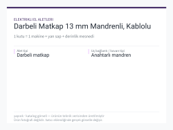 Darbeli Matkap 13 mm Mandrenli, Kablolu