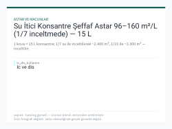 Su İtici Konsantre Şeffaf Astar 96–160 m²/L (1/7 inceltmede) — 15 L