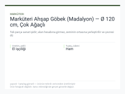 Marküteri Ahşap Göbek (Madalyon) — Ø 120 cm, Çok Ağaçlı